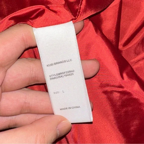 NWT Robert Graham Men’s Faux Leather Puffer Coat Jacket - Picture 9 of 15